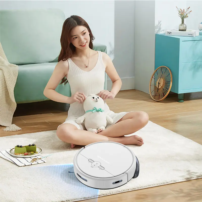 Mopping Robot Vacuum Factory Wholesale Price Vacuum Cleaner Mop Sweeping Robot Remote Control Gyro Bow-shape Route Planing