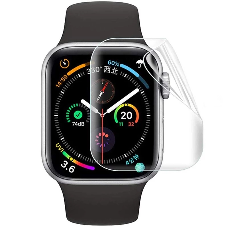 Защитная пленка для Apple Watch 6 SE 5 4 40 мм 44 мм, прозрачная пленка с полным покрытием, не стекло для iWatch Series 3 2 1 38 мм 42 мм