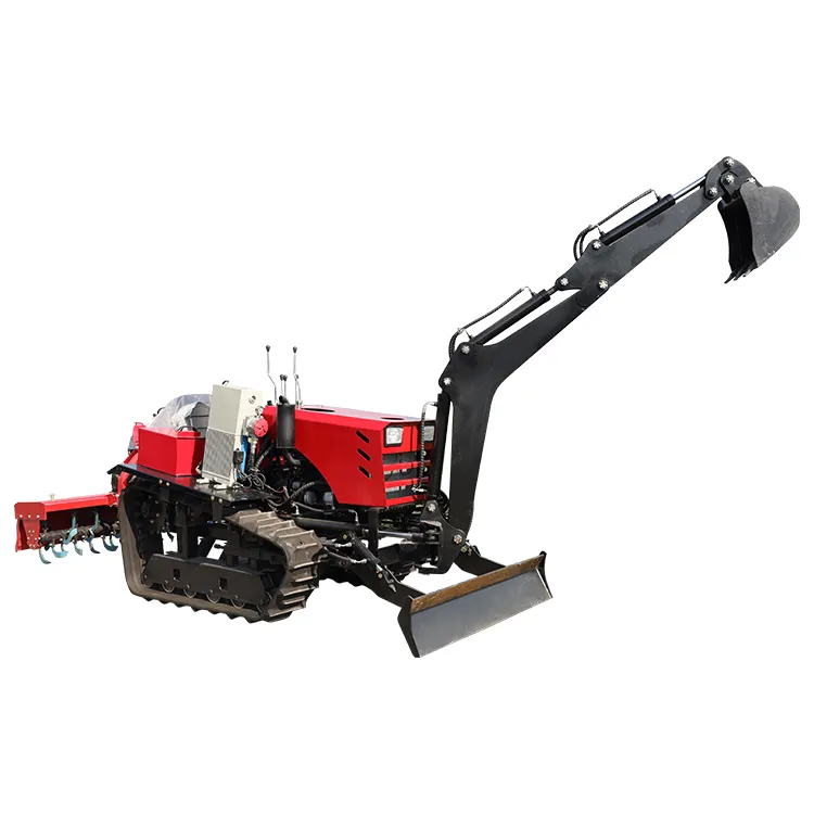 Excavating rotary cultivator tractor crawler tractor at super promotions