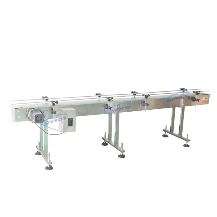 GZHMD Factory bottle transfer conveyor/bottle conveyor belt system/bottle slat conveying belt