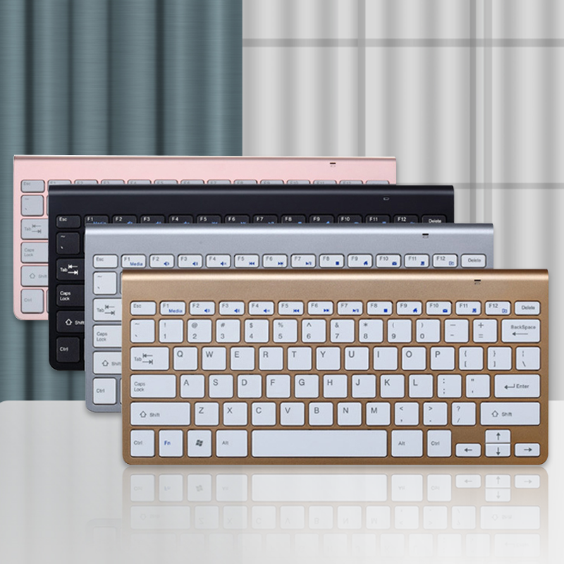 Ultra Thin Mini Keyboard Combination Support Win IOS Android Wireless Gaming Keyboard And Mouse Combo