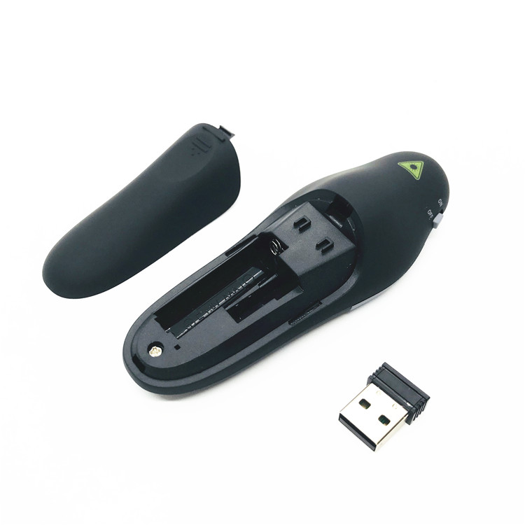 Беспроводная лазерная ручка с USB-ключом, 2,4 ГГц
