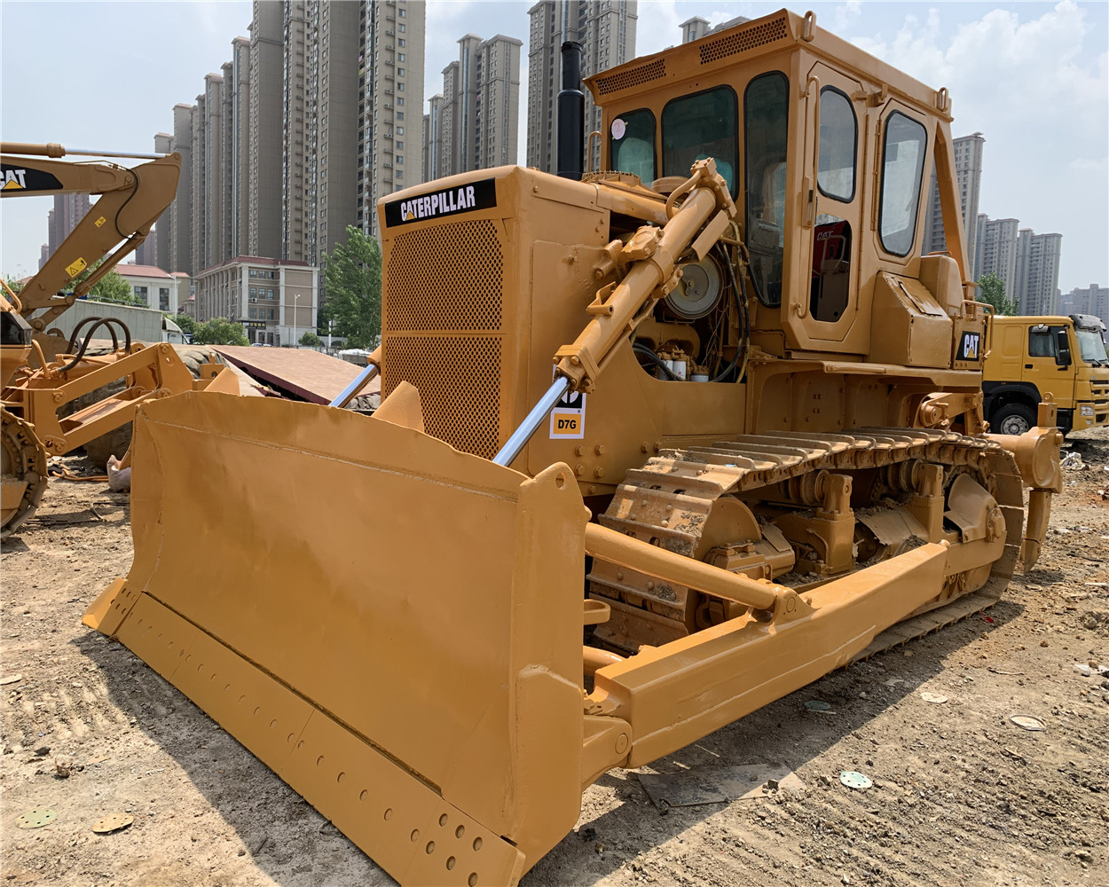 Бульдозер гусеничный D7G CAT D7, оригинальный трактор CAT D7G, бульдозер CAT D5 D6 D7 б/у