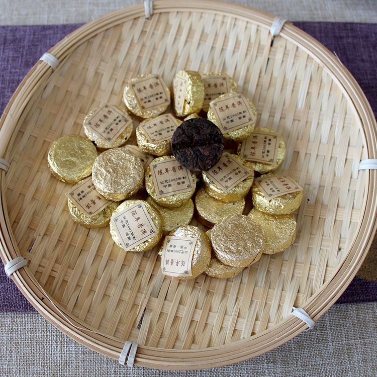 Yunnan Natural Organic Puer Tea flower tea 6g*20bags/box Low Price Puerh Tea bag