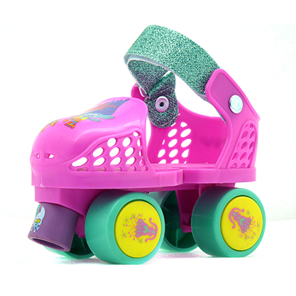 Customized Speed Roller quad Skates Outdoor Kids Toy Skate Shoes Children Adjustable Roller Skates With Safe Toe Brakes