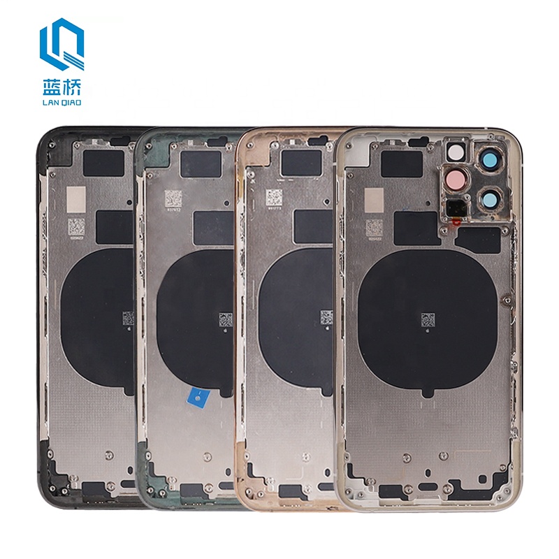 Оригинальная Задняя стеклянная крышка для Iphone 11 Pro, задняя крышка батарейного отсека для корпуса Iphone 11