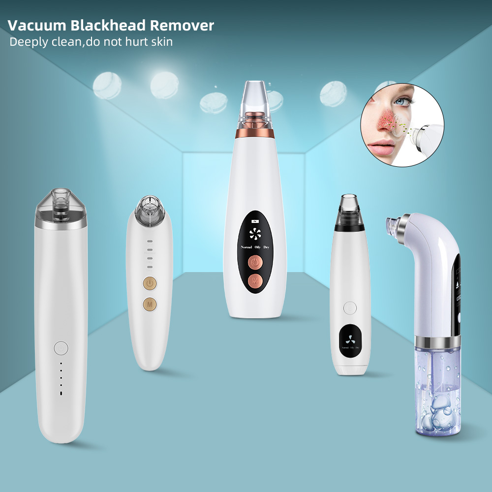 skin care electric face suction pimple blackhead sucker extractor cleaner remover black head pore cleanser blackhead vacuum