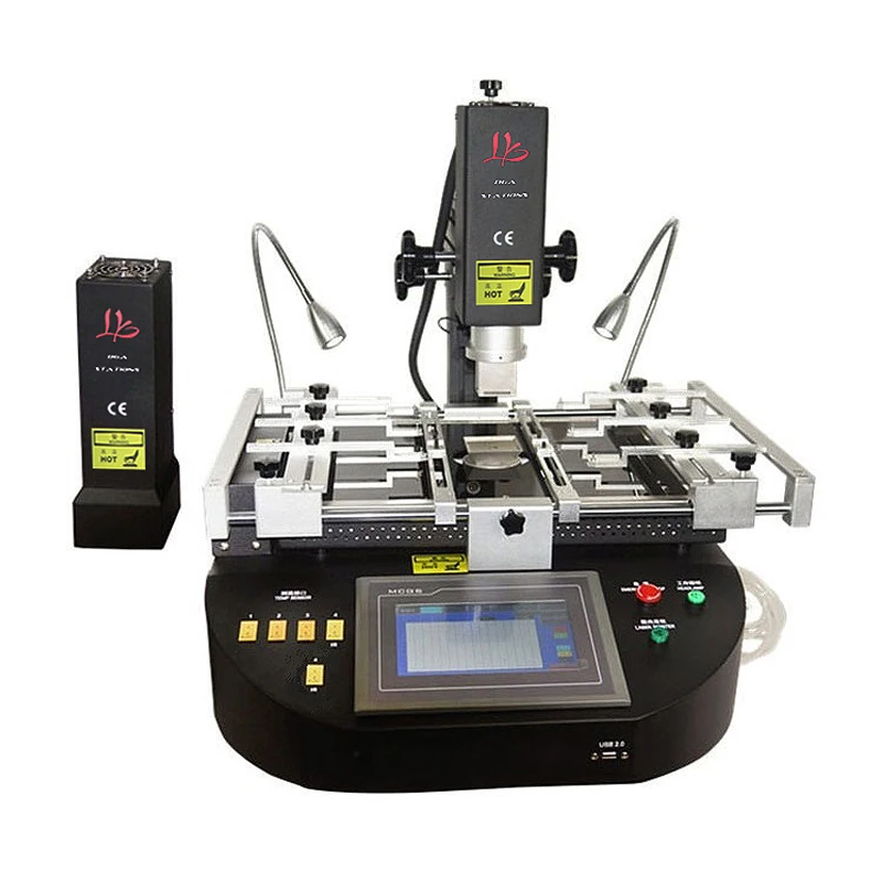 5.5KW LY OMEGA XD 3 zones Hot Air And IR 2 In 1 BGA Rework Station 220V/110V