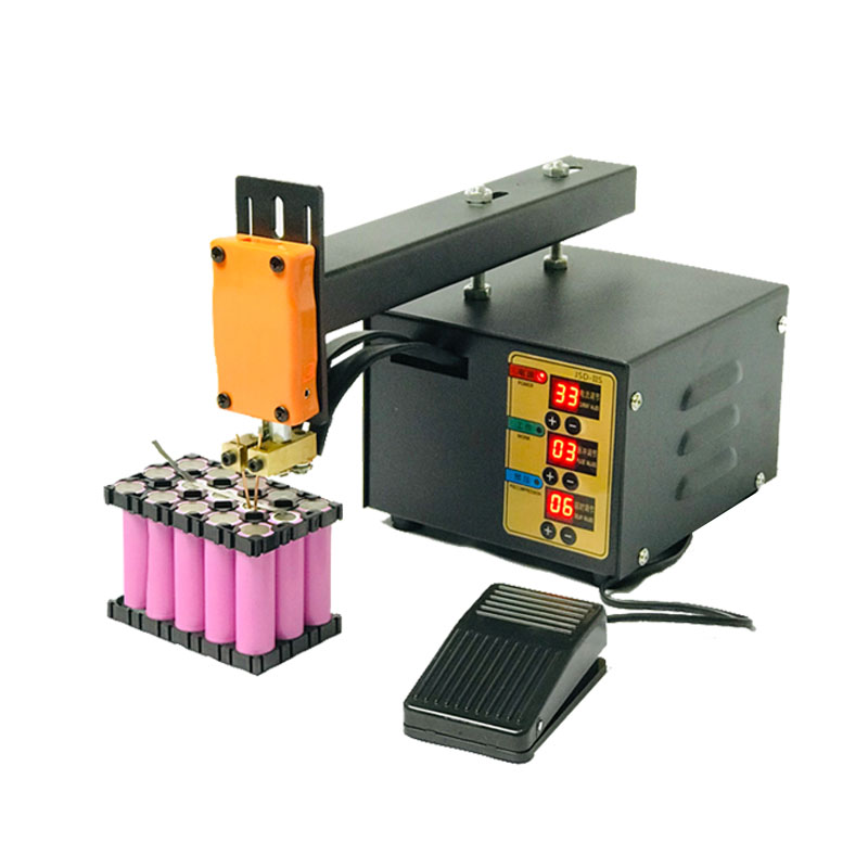 JSD-IIS Point Welding Machine Household Handheld Spot Welding Machine Small Battery Pack Welder Lithium Battery Welder 110V/220V