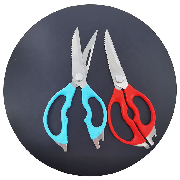 Factory wholesale household multi-function disassembly scissors stainless steel clever cutter kitchen scissor