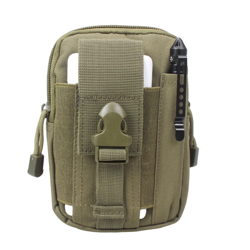 Green Waterproof Multi-function Camouflage Military Medical First Survival Aid Kit