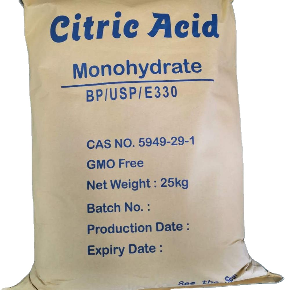 citric acid anhydrous food grade 10-40 mesh 30-100 mesh