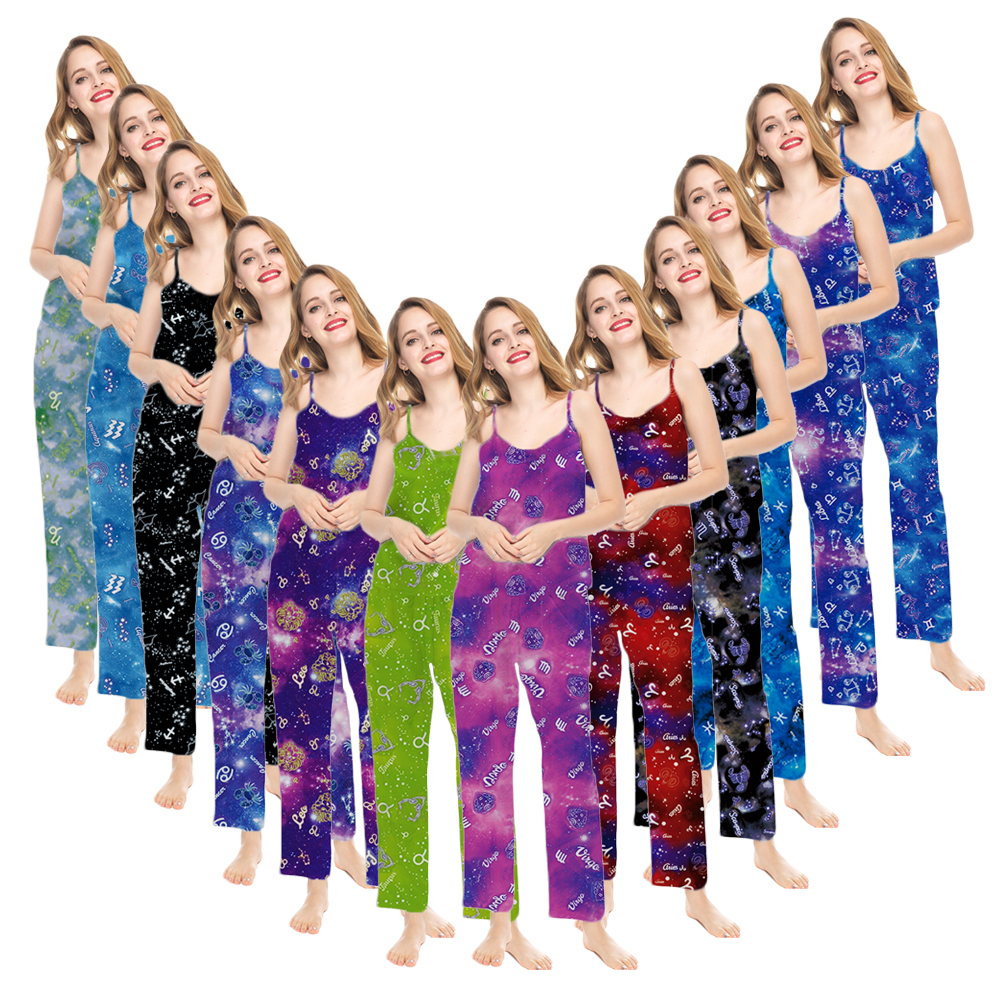 Customizable Sexy Ladies Lingerie Women's Robes Sleepwear Stain Silk Sleepwear Women Pajamas