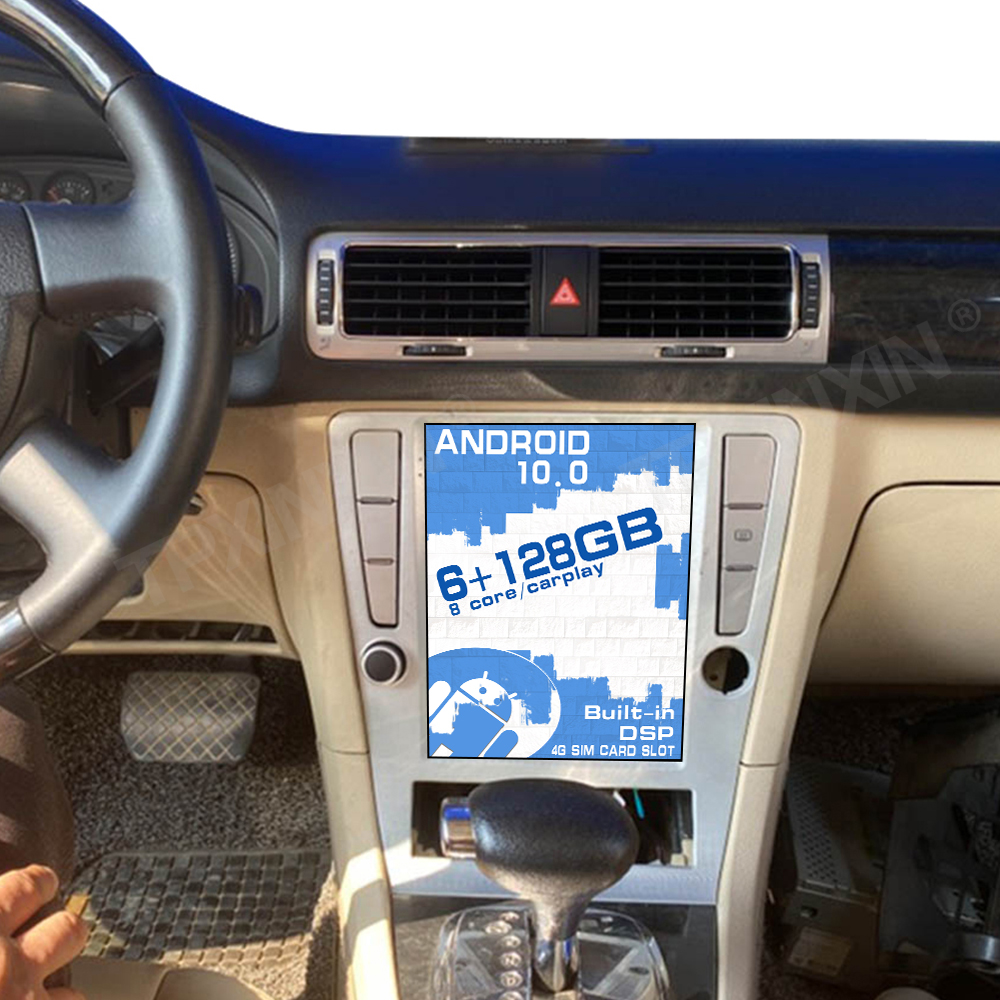 Для B7 2009 - 2017 Tesla экран автомобильное радио GPS навигация Android мультимедийный DVD плеер