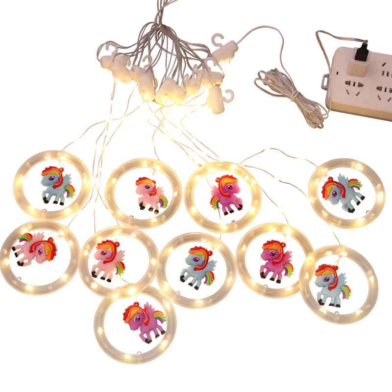 Sinyoo Light String Girl Heart Room Decoration Dried Flower Ball LED Battery Light Christmas Star Color Led String Lights