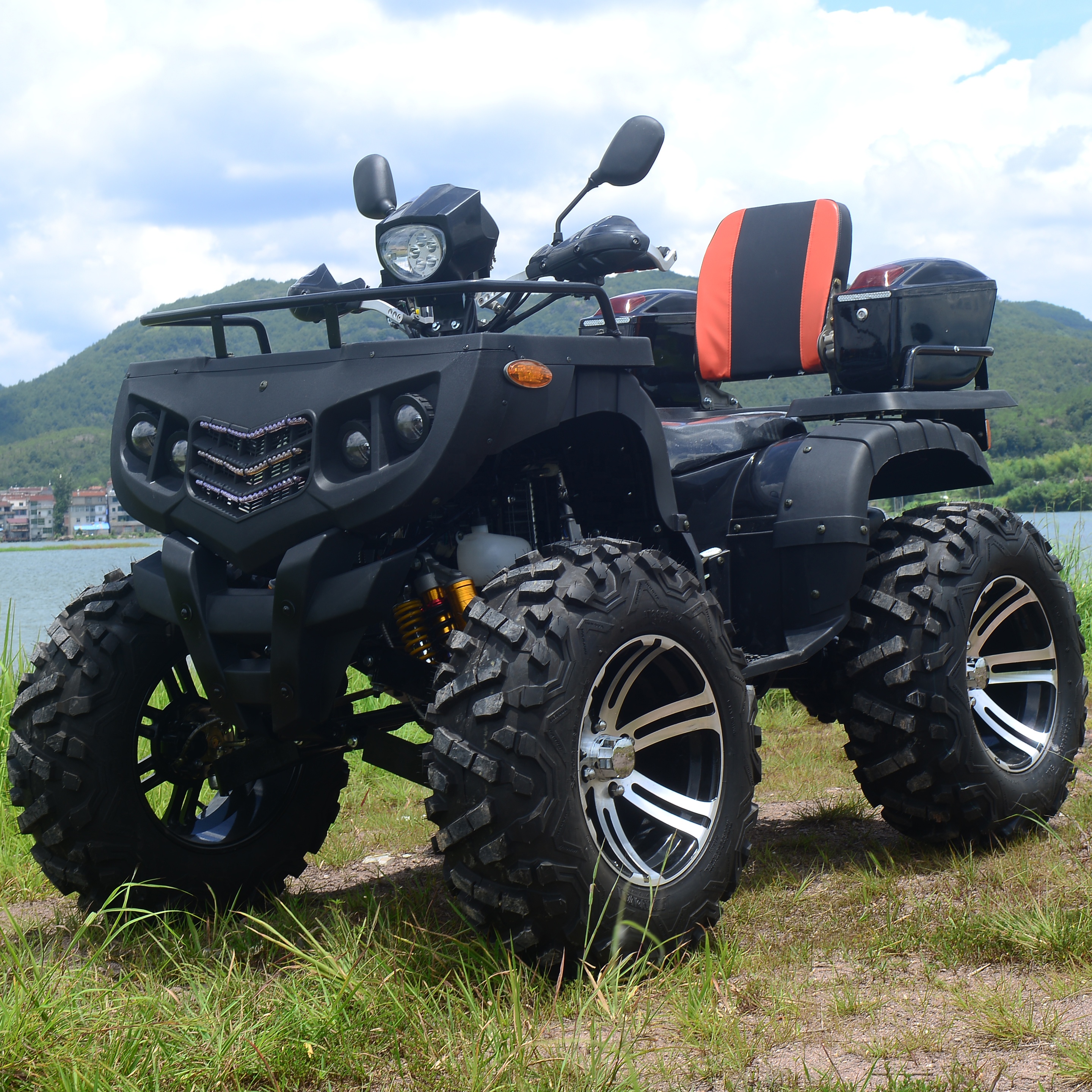 Хит продаж, газовые квадроциклы, лучший квадроцикл для взрослых atv 250 куб. См 4x4 с 4 колесами