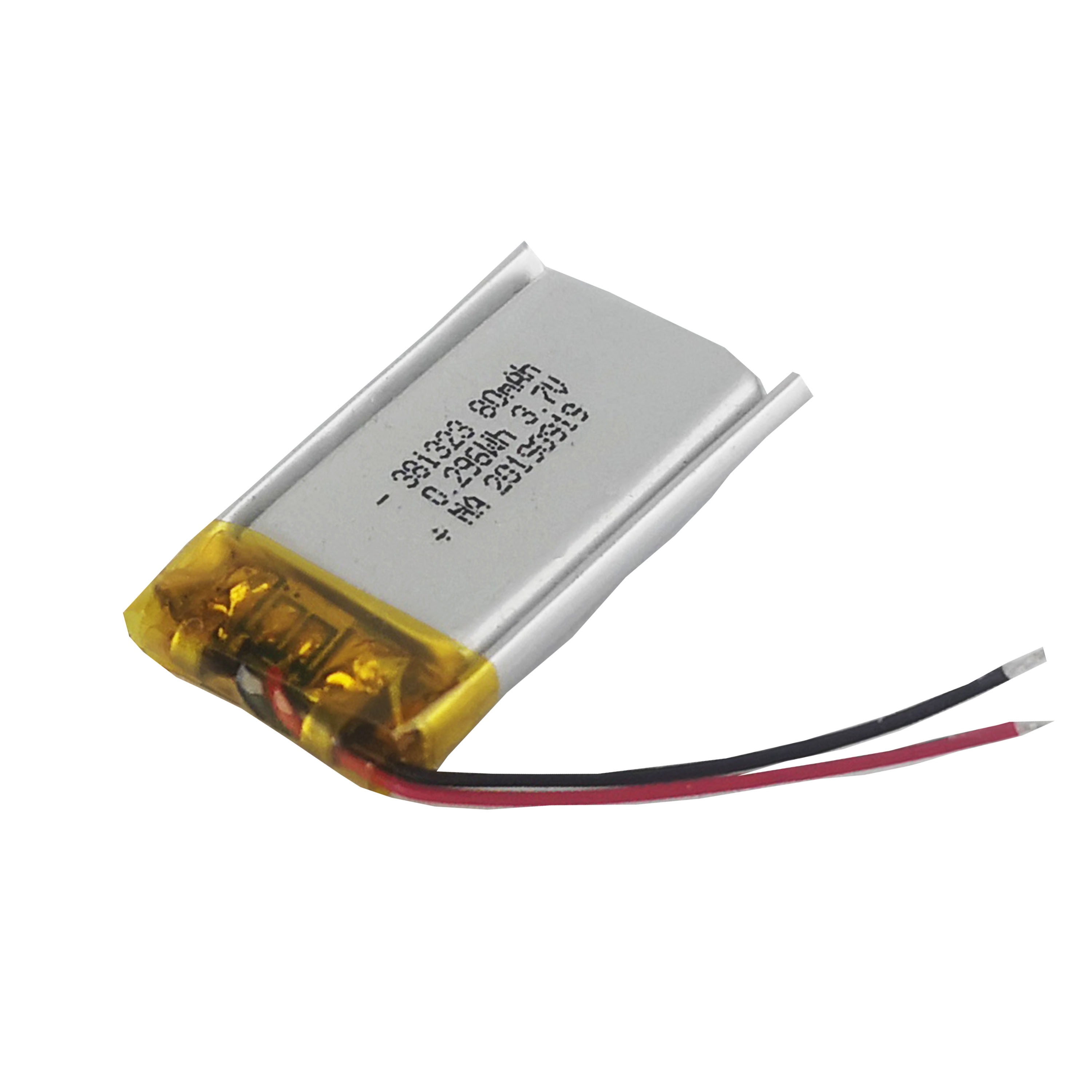 MLP381323 3,7 v 80 мАч литий-полимерный косметический инструмент формата Blue-наушники-вкладыши TWS с наушники литий-полимерный аккумулятор