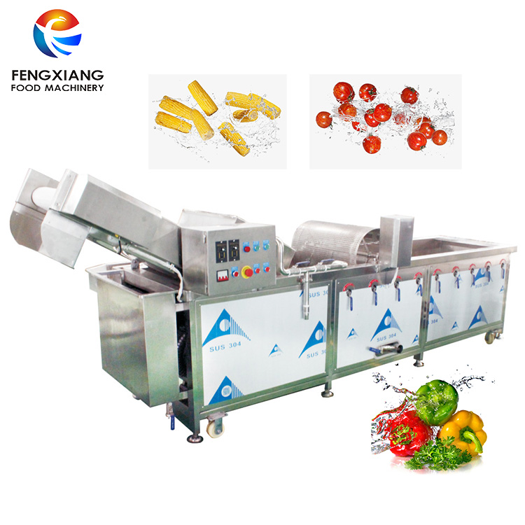 Commercial Vegetable And Fruit Washing Machine Bubble Cleaning Machine For Cabbage Lettuce Pepper Washer