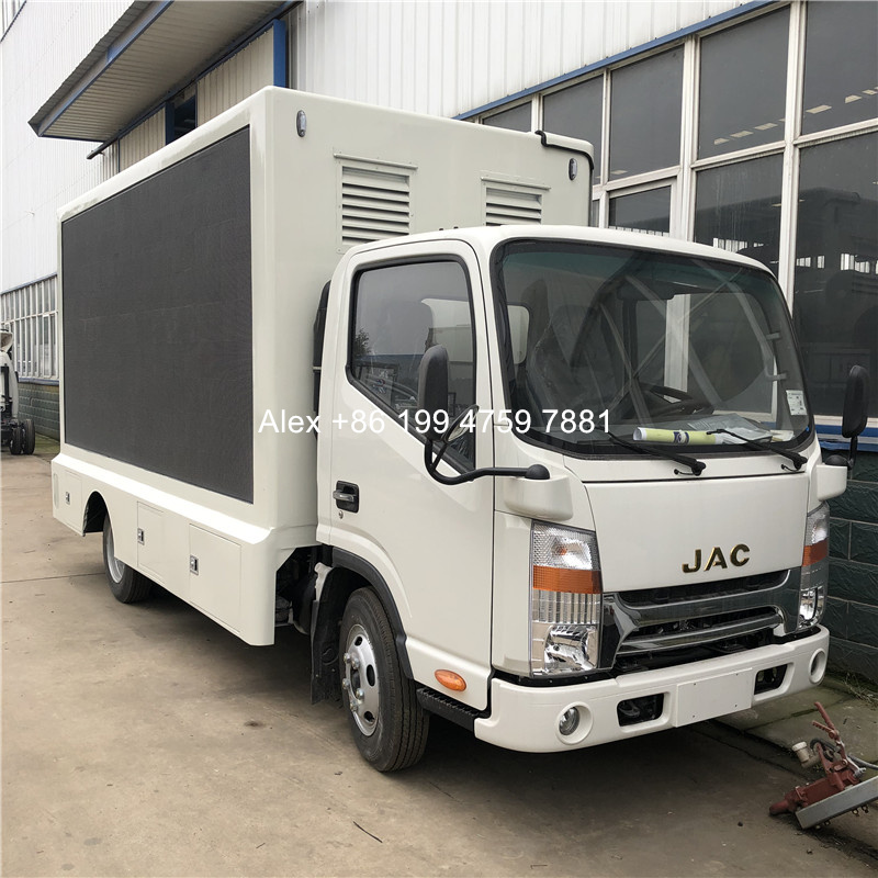 4x2 JAC RHD LHD СВЕТОДИОДНЫЙ грузовик