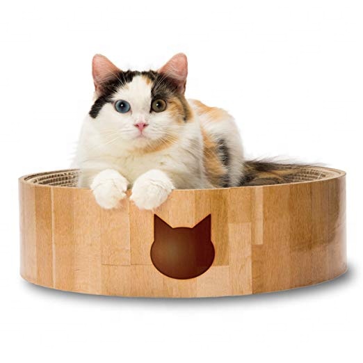 Hot sell Pet scratch pack corrugated cardboard cat scratcher / cat scarch pad