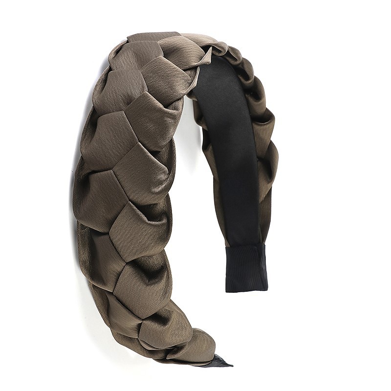 Pure Color Headband Hand Made Twist Knot Headband For Woman