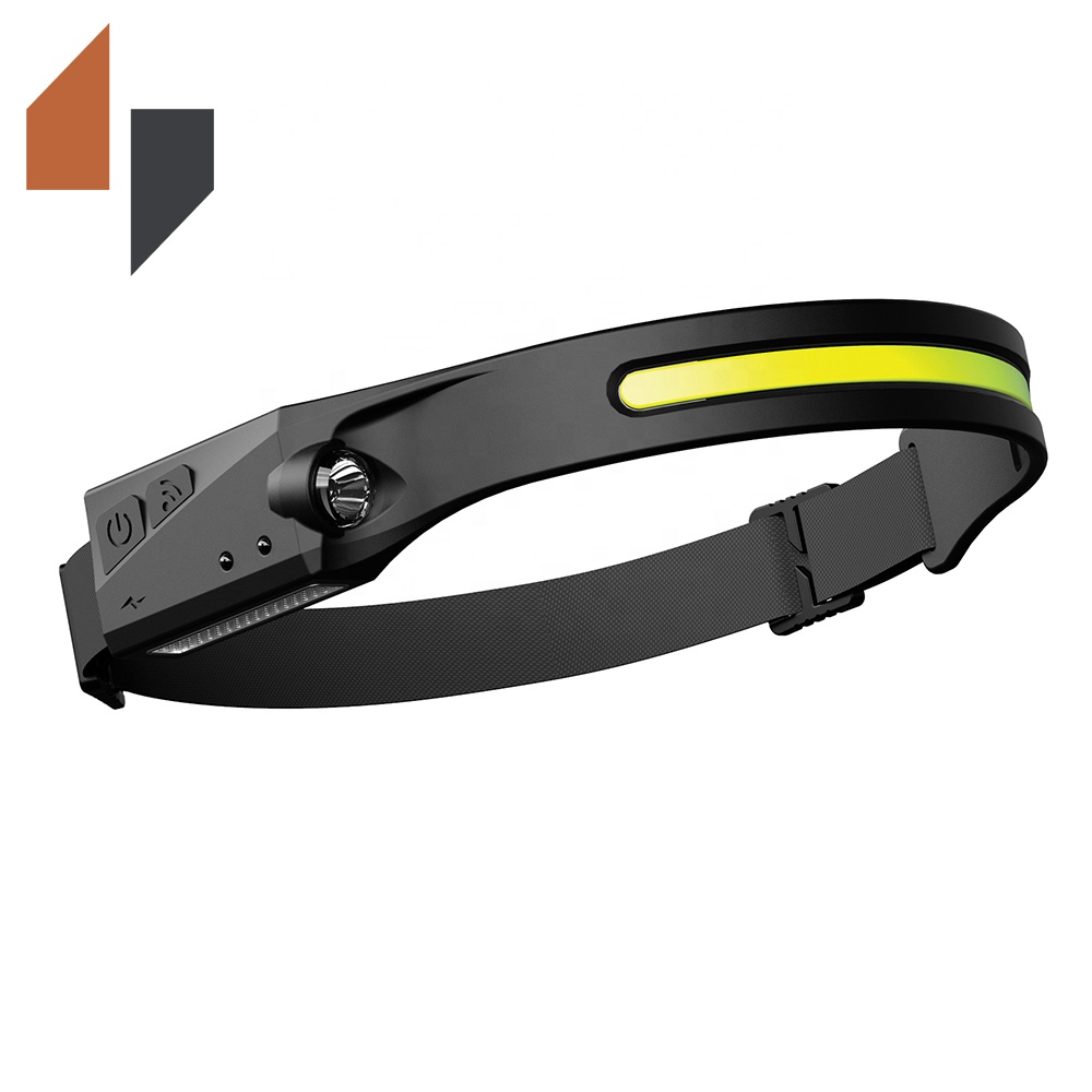 350 Lumen Usb Rechargeable Waterproof Xpe Led 230 wide angle headlamp Sensor For Camping Running Fishing