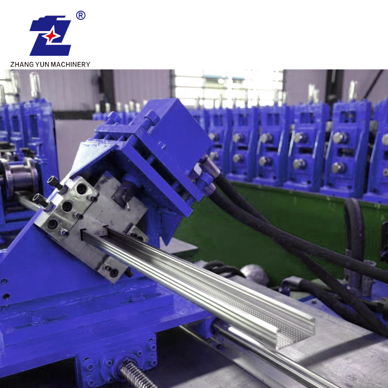 Most popular customized Galvanized Steel Wire Mesh Ladder Type Cable Tray roll forming line making Machine