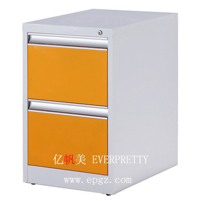 Modern School Furniture Environment Friendly Design Two Compartment File Cabinets for Adult Use
