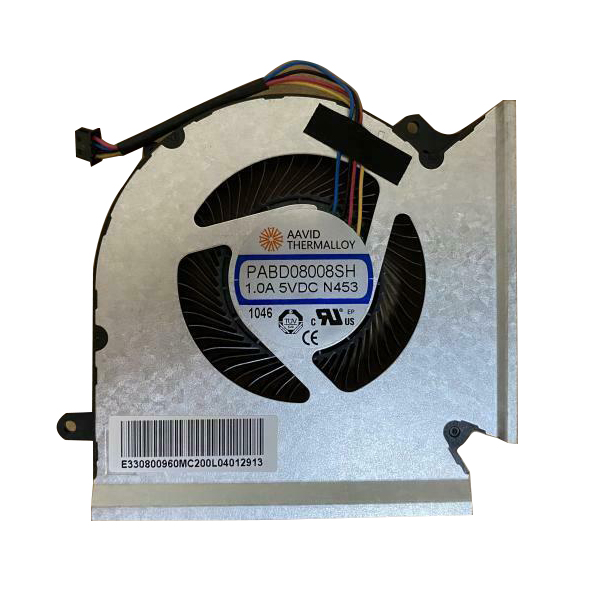 Процессор и GPU вентилятор охлаждения для MSI GP66 PABD08008SH-N453 PABD08008SH-N454 5VDC