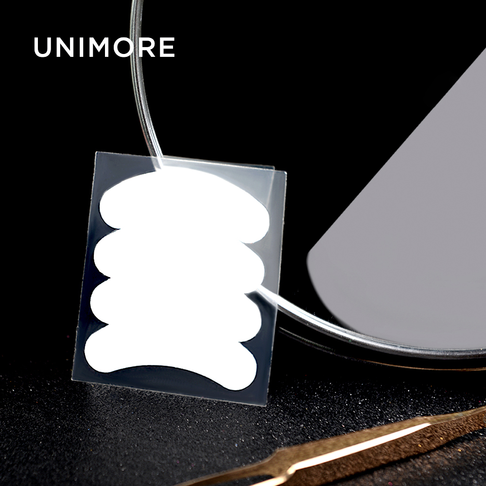Unimore gel gold under reusable eye bags patch korean lash eye patch mask collagen 24k gold micro needle evil eye mask patch