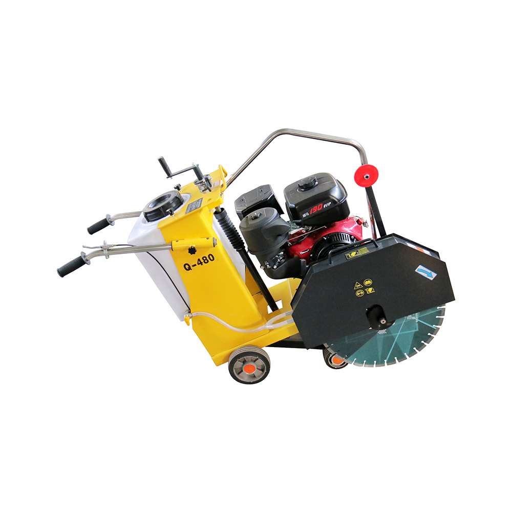 XLD500B 13hp бетонорезка пила глубина резки портативный бетонорезка бензиновый двигатель режущий дорожный станок