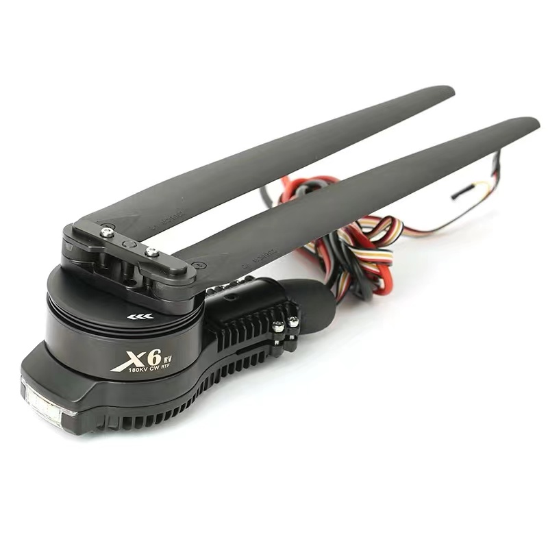Электродвигатель Hobbywing X6 мощностью 180 кв, 80 А, ESC с пропеллером для сельскохозяйственного дрона