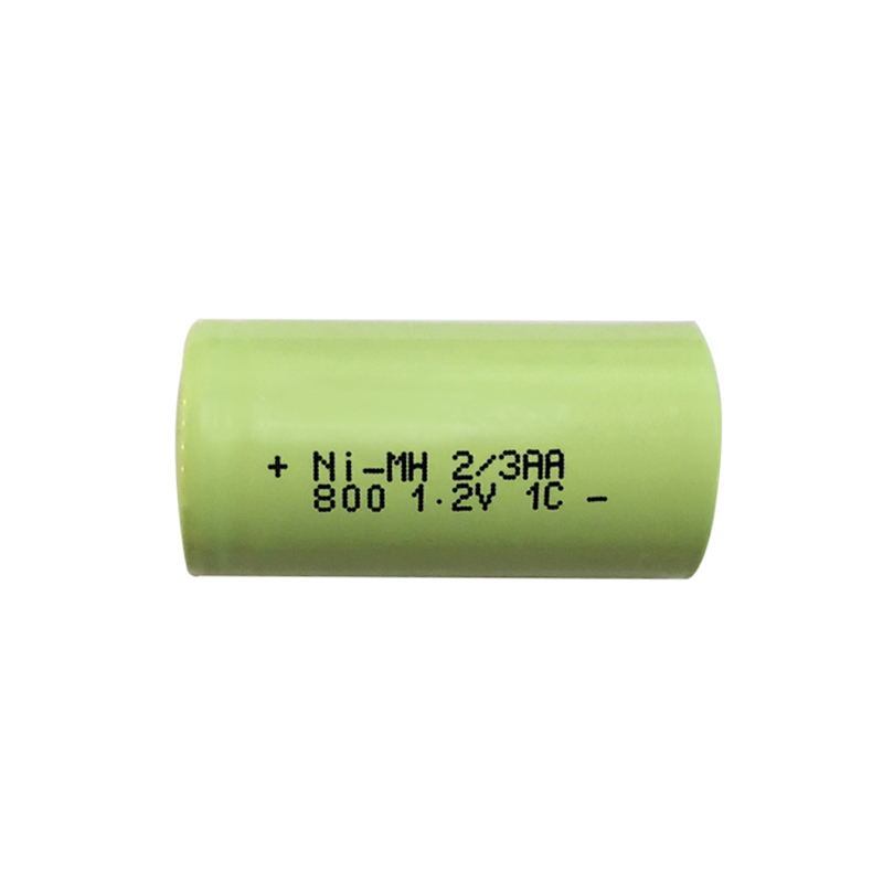 Ni-mh 2/3 AA 1,2 V 800mAh перезаряжаемая батарея
