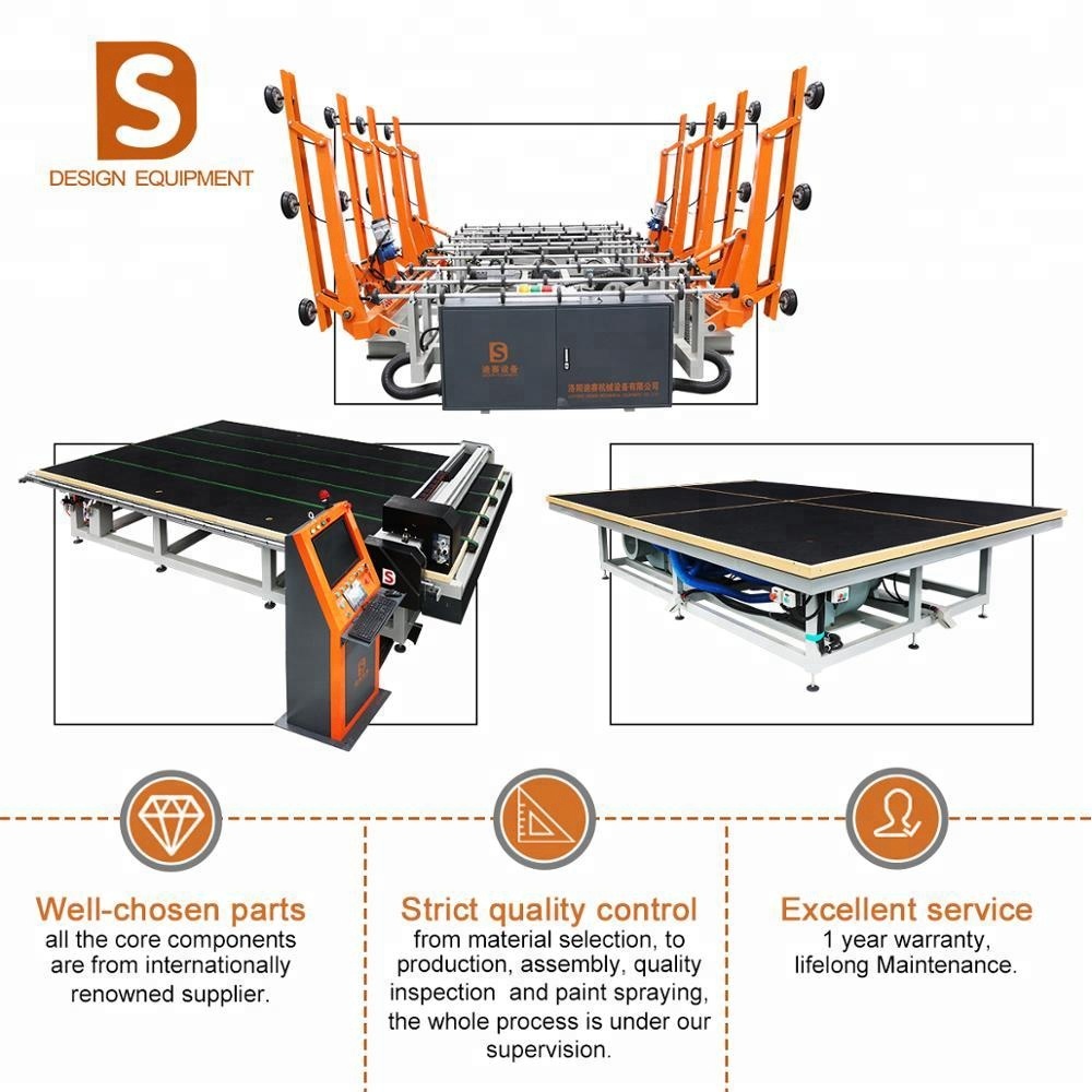 Factory supply best quality bottero manual laminated glass cutting machine