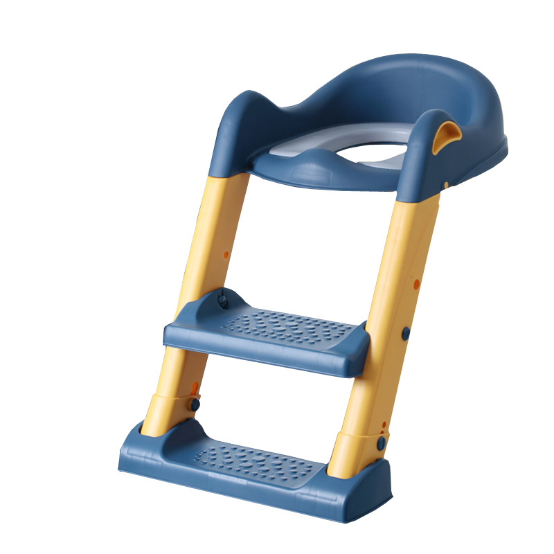 Folding 2 Steps Portable Baby Toilet Seat Training Potty Seat Ladder
