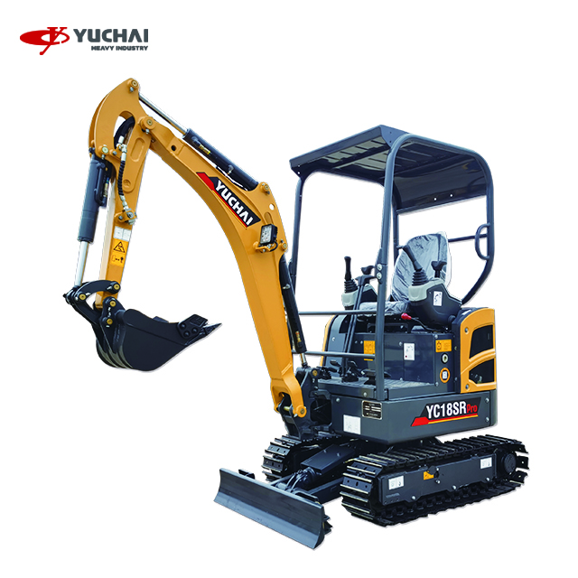 Китайский мини-экскаватор YUCHAI YC18SR для продажи