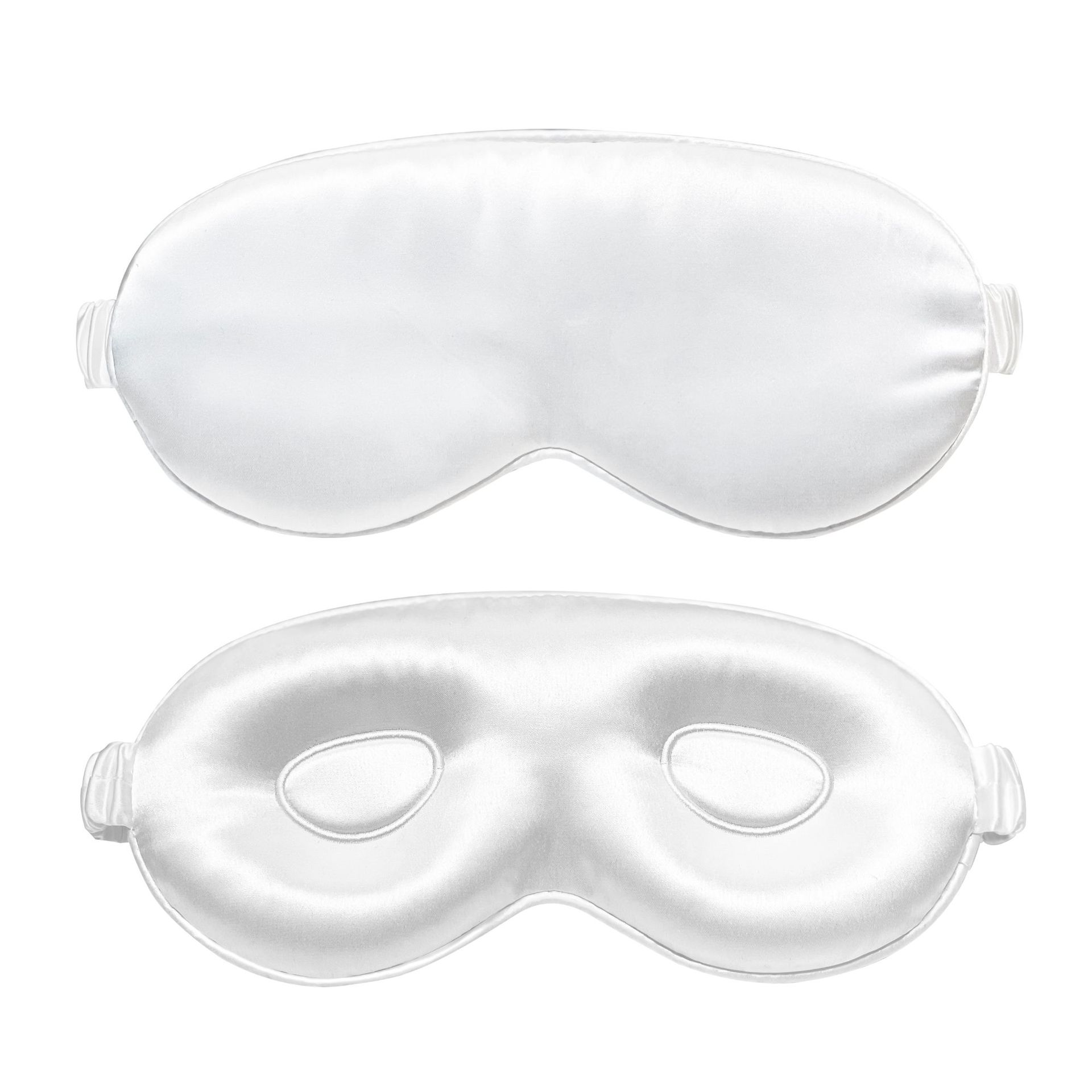 100% шелковый простой чехол для глаз 3D Eyemask для сна