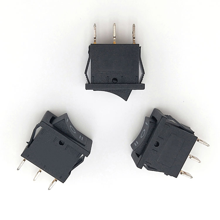 Бесплатные образцы 3 позиции мгновенный выключатель рокера 16a 250v