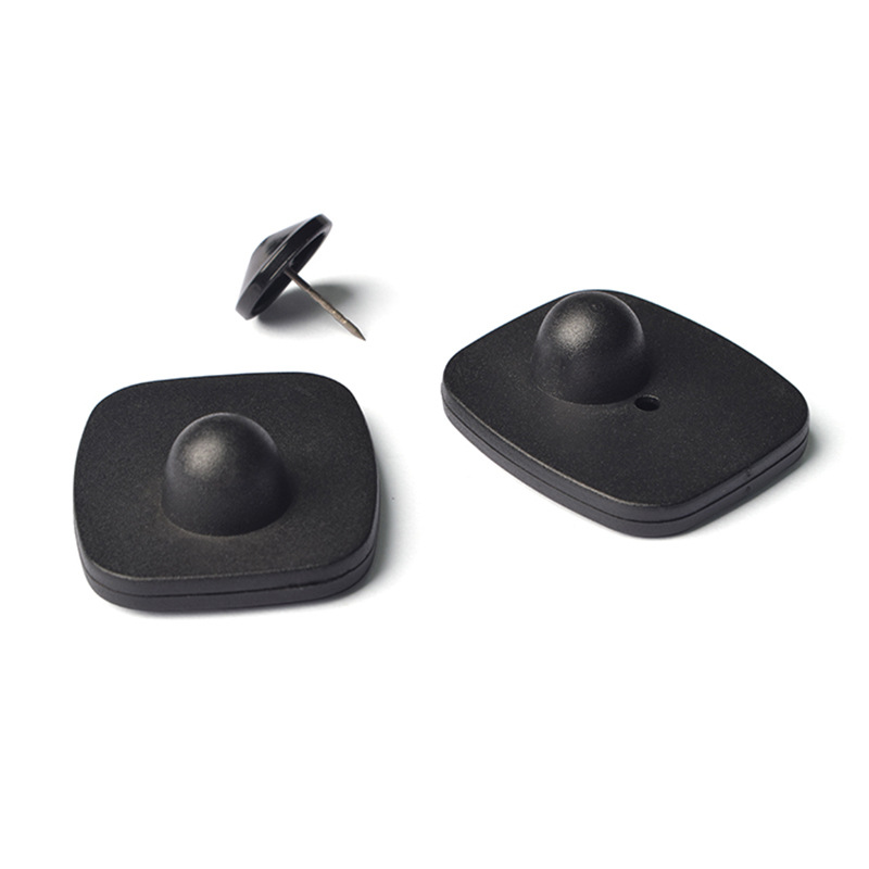Clothing Store Mini Square Anti-theft Alarm System Magnetic 8.2MHZ RF Hard Security Tag