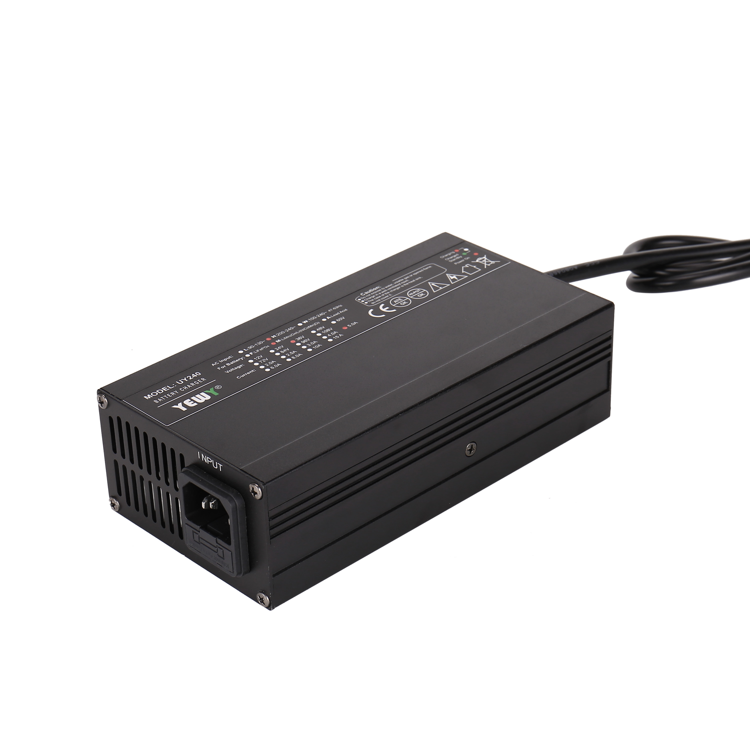 CE по ограничению на использование опасных материалов в производстве 12V 24V 36V 48V 60V 72V литий-ионный lifepo4 свинцово-кислотный аккумулятор зарядное устройство 10A 7A 5A 4A 3A 2.5A