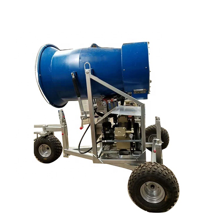 Artificial snow machine ice sculpture aquarium indoor ski rink snow machine