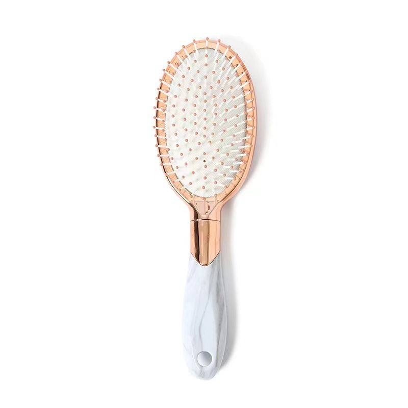 Square Oval Air Cushion Comb Lady Shun Fat Airbag Massage Comb Marbling Curling Straight Hair Comb