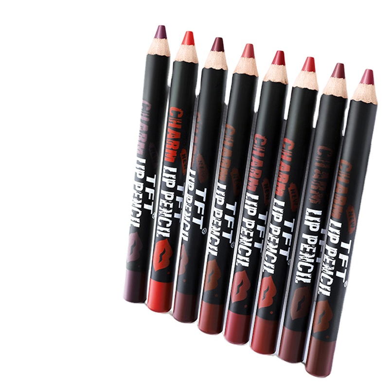 8 Colors pink lip liner wholesale lip liners creamy lip liner private label