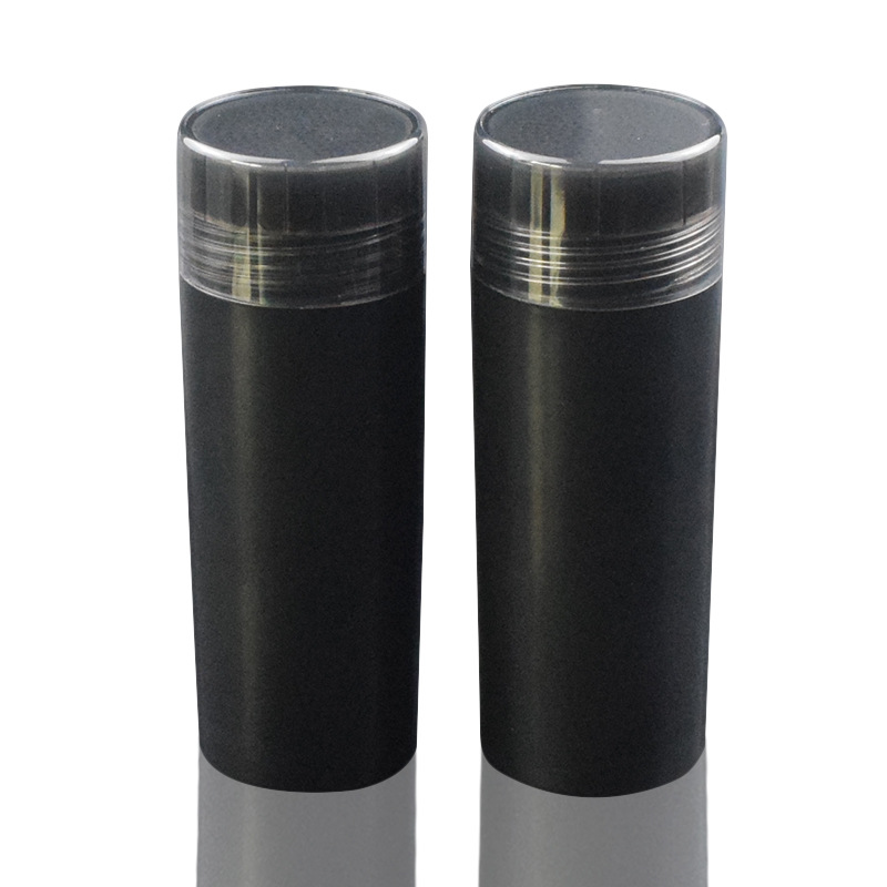 5G 15G 30G Plastic Talcum Powder Bottle Black White Fiber Powder Shaker Bottle for Hair Skin Care