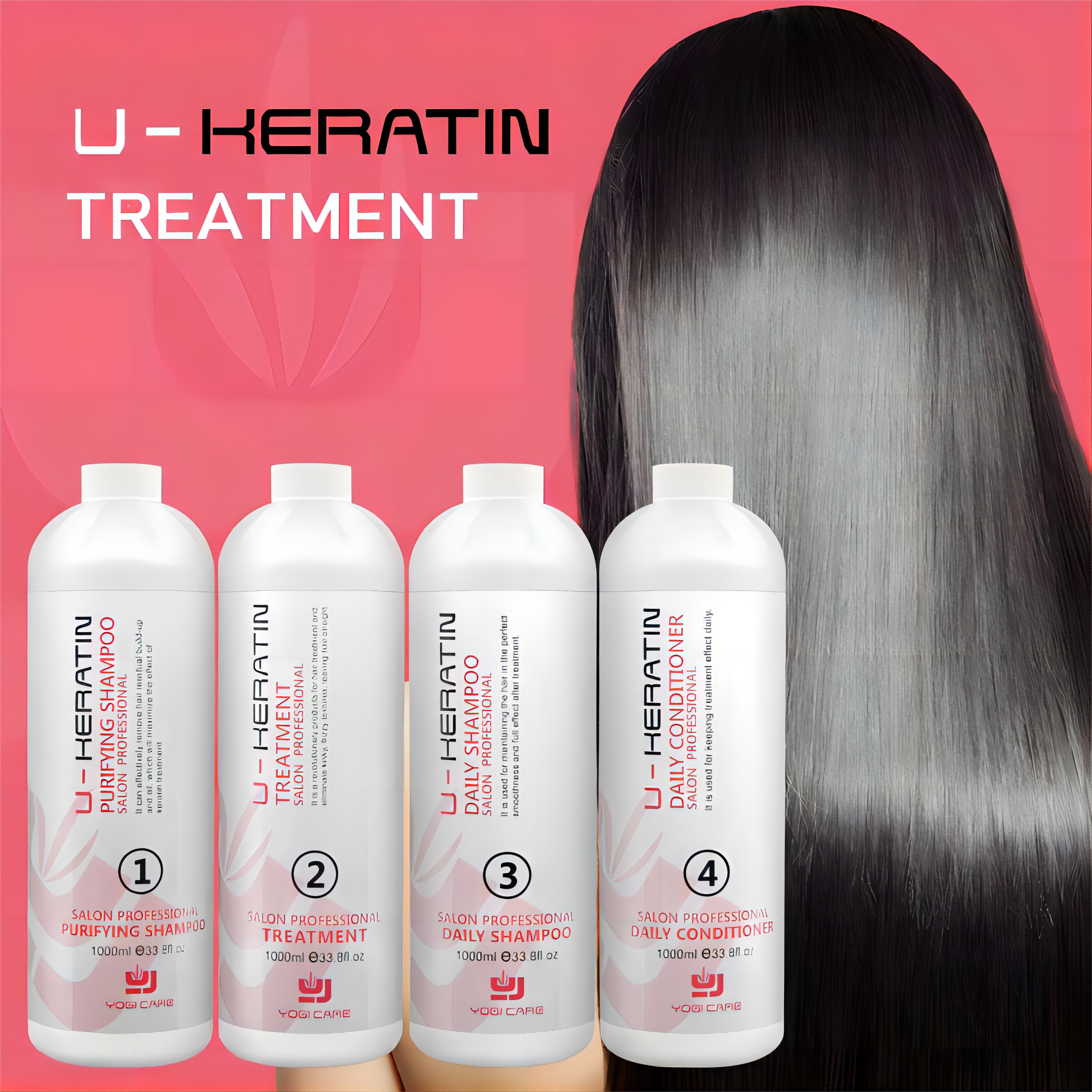 YOGI CARE Brazilian Keratin Hair Treatment Deep Repair Moisturizing Hair Care Perfect Straight Hair Cream
