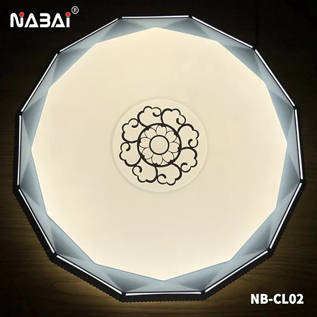 2020 new arrival dimmable modern round flush surface mount decorative led ceiling light for bedroom