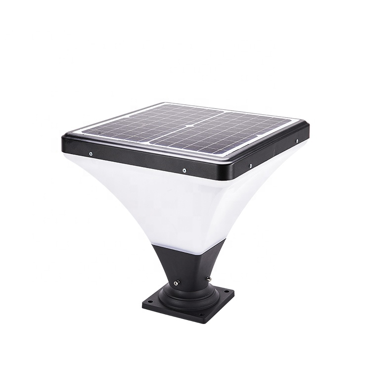 Hot selling high brightness smd IP55 waterproof outdoor aluminum small pillar gate road pathway solar led garden light