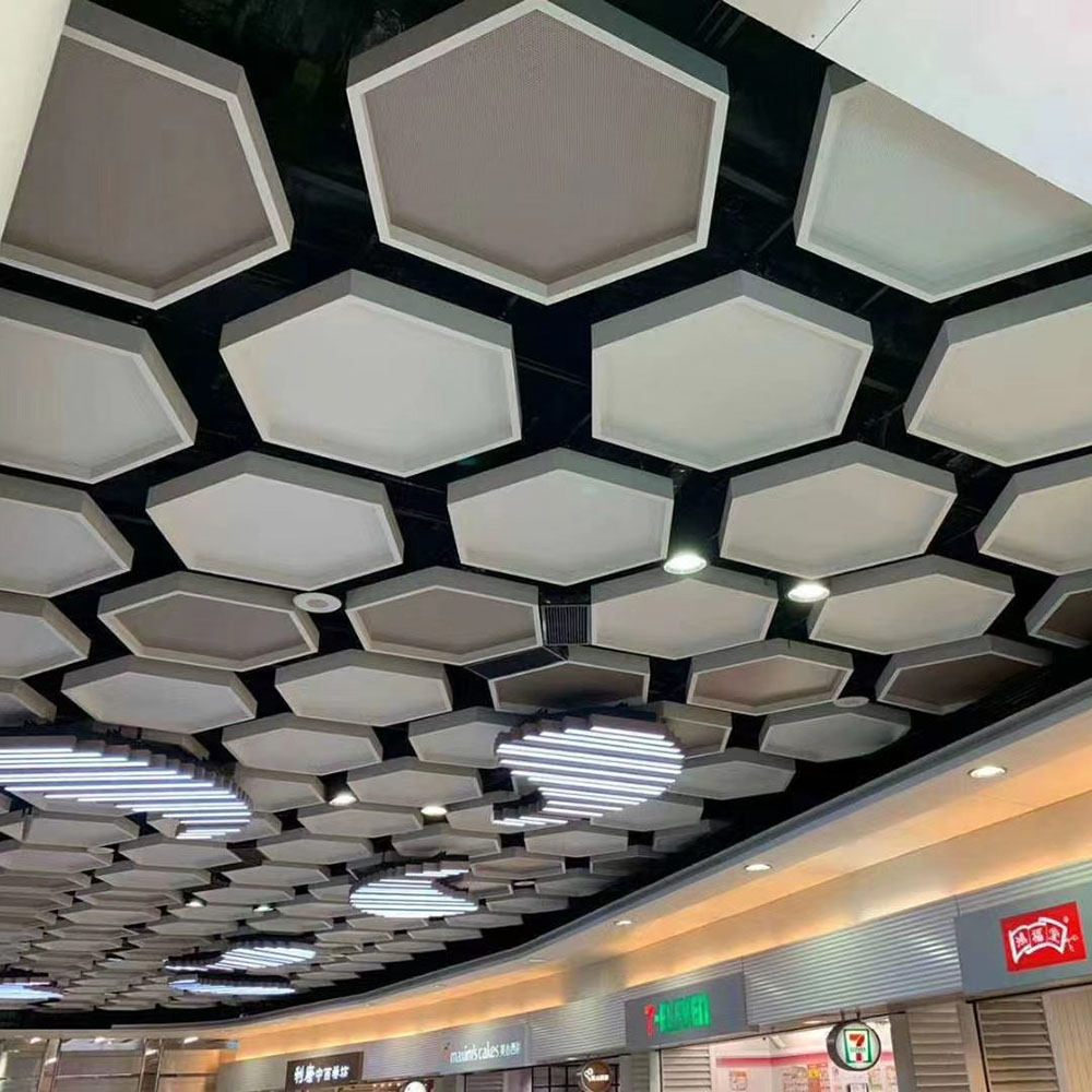 Customized Design Fireproof Aluminum Metal Ceiling Panels