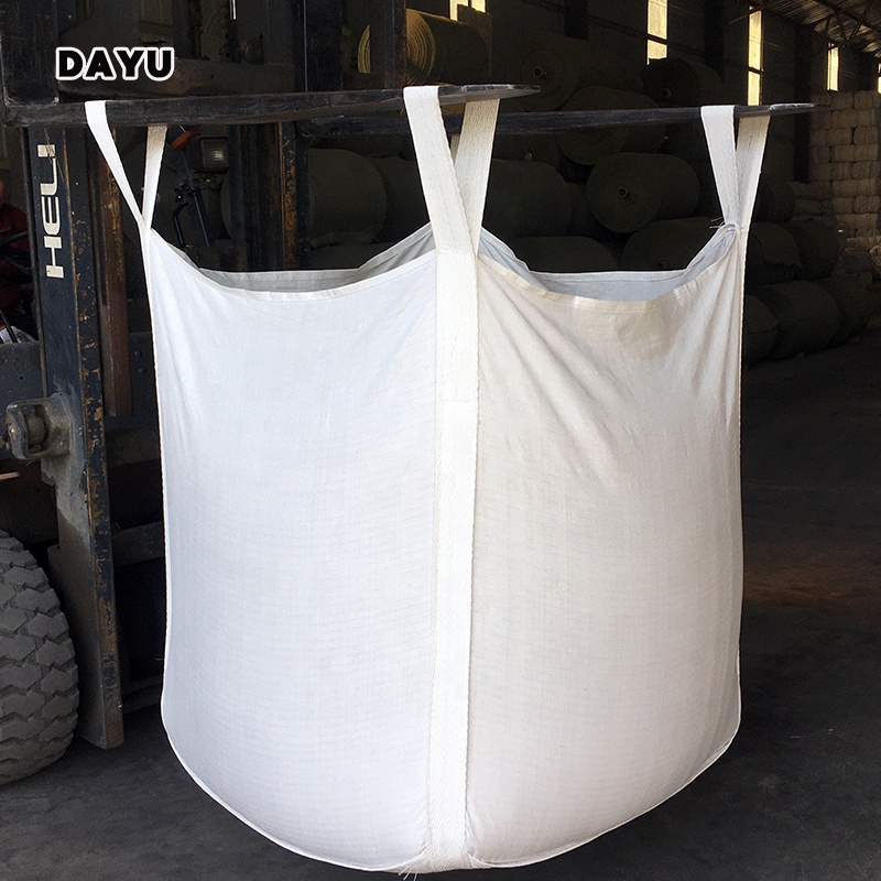 China hot sale best price FIBC Jumbo ton bulk big bag safety ratio is 5:1  UN certification 5 pile packing for copper ore