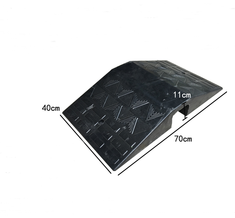Indoor and Outdoor Rubber Curb Ramp Wheelchair Ramp Arch bridge ramp